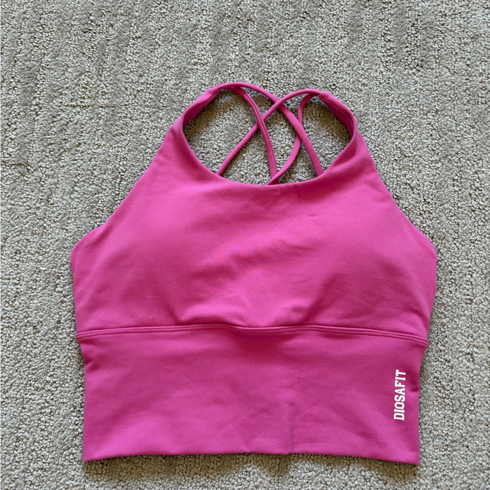 LAST CHANCE Diosa Fit Women's Pink Tank Top